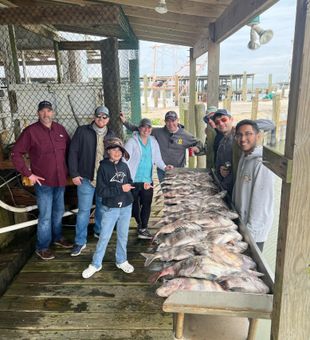Successful Fishing in Galveston Bay